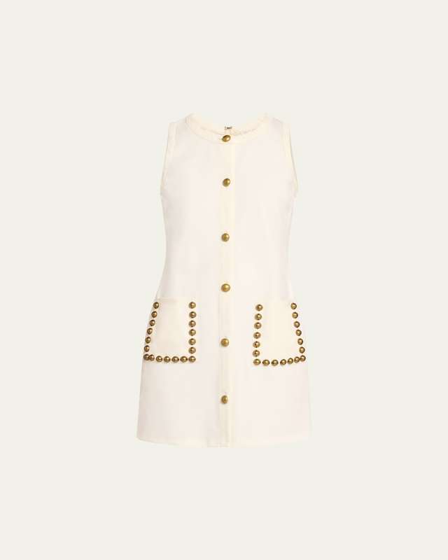 Bryanna Studded Mini Dress